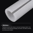 thumbnail image 4 of Uxcell Foam Tube Sponge Protective Sleeve Heat Preservation 60mmx50mmx500mm for Pipe Insulation Wraps, Pack of 4, 4 of 6