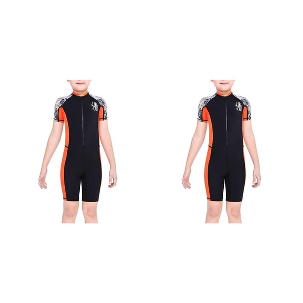 Naiovety Trajes de neopreno para niños, traje de buceo ultrafino para hombres y mujeres, traje de baño de una pieza a prueba de sol para Type6 NO6