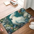 thumbnail image 4 of Yiaed Tropical Parrot Floral Artwork Print Flannel Doormat Mat Outdoor Indoor Door Mats,Welcome Matt Outdoor Front Door Mat Doormat Outdoor Mat Outdoor Mat,16"x24", 4 of 7