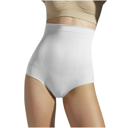 WMTBSRSW High Waisted Body Shaper Underwear for Women Tummy Control Shapewear Panties Plus Size Seamless Shaping Panty for Ladies