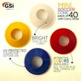 thumbnail image 5 of GSi Mini Cones for Sports - 40 Pack - 5Inch Diameter for Better Space Utilization - Comes with Shoulder Strap - for Agility Training Drills, 5 of 5