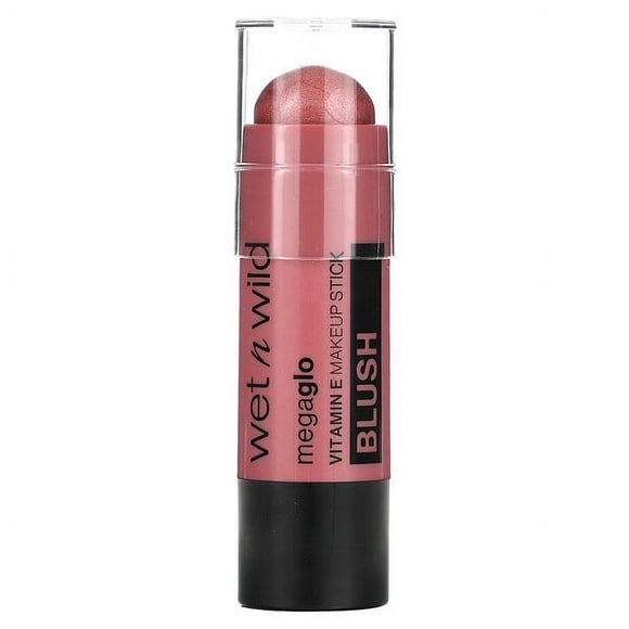 wet n wild, Megaglo, Vitamin E Make Up Stick Blush, Dusty Pink, 0.21 oz (6 g)