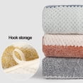 thumbnail image 4 of Toalla de microfibra con tejido tipo gofre, 2 uds., toalla de baño deliciosamente suave y de rápida absorción, 4 of 5