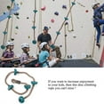thumbnail image 4 of Domqga Children Swing Disc Climbing Rope Kids Playground Equipment Toys , Climbing Disc Toy, Playground Climbing Rope, 4 of 7