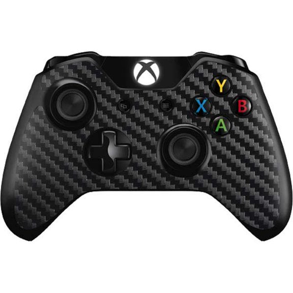 Skinit Black Carbon Fiber Specialty Texture Material Xbox One Controller Skin