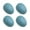 haze blue, variant on NOVELAR Simulated Easter Eggs, 2.36 x 1.7 Inch Set of 4, Durable Festive Decor for Egg Hunts and Table Displays