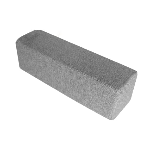 Fzaqwen Couch Arm Rest Pillow Armrest Premium Rectangular Removable Pillowcase Practical Dark Gray