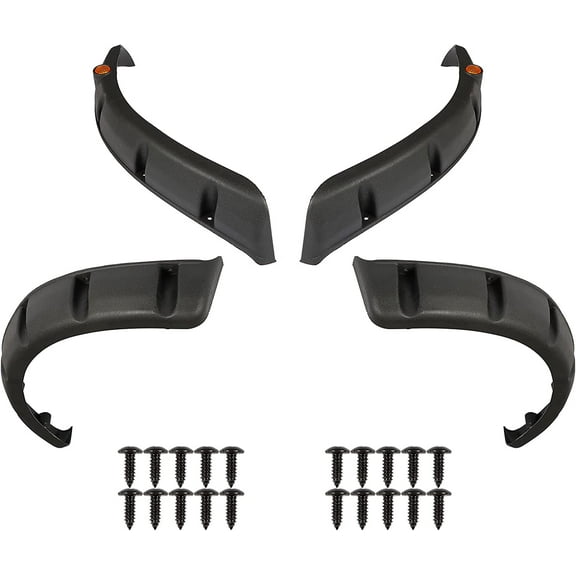 munirater 4 Fender Flares Drive G29 Golf Cart Front &Rear Fit for Yamaha Drive G29