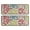 Pioneer Flower Floral-1, variant on Kitchen Rugs Sets Of 2,Pioneer Flower Floral Print Pattern Anti Fatigue Kitchen Mat Rugs Non Slip Washable,Decorative Kitchen Floor Mats for Kitchen,Sink,Laundry,17"x47" 17"x47"
