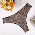 thumbnail image 3 of Aayomet Culotte Bikini en Coton pour Femmes sous-Vêtements Aguichant String T Pantalon (Rose, m), 3 of 5