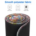 thumbnail image 3 of Long Mouse Pads for Desk,Pioneer Flower Floral Print Pattern Desk Mats on Top Of Desks, Desk Mouse Pad Extra Large with 3mm Non-Slip Base and Stitched Edge for Gaming,Office,Work,Home 47.3"x23.6", 3 of 6
