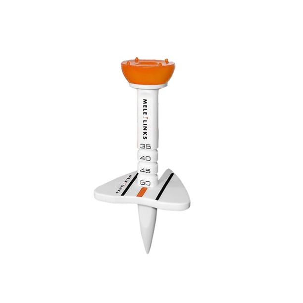 Greeniant Portable Golfs Ball Tee Holder Golfs Práctica Suministros Impermeable Mini Golfing Stud Training Aids Accesorio Bolas Nail Golf Naranja