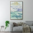 thumbnail image 2 of Fantasy Seascape Framed Premium Gallery Wrapped Canvas - Ready to Hang - 25 x 37 - Walnut Floating Frame, 2 of 9