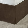 thumbnail image 3 of GDF Studio 7 Piece Faux Suede King Comforter Set with Pillows, Lodge Cabin Design, Brown, 3 of 9
