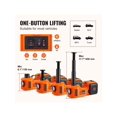 thumbnail image 3 of Electric Car Jack, 5 Ton/11023 LBS Hydraulic Jack With Electric Impact Wrench, Portable Car Lift With Built-In Inflatable Pump, And LED Light For SUV MPV Sedan Truck Change Tires Garage Repair, 3 of 10