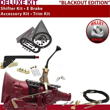 American Shifter PG Shifter Kit Black 8 in. E Brake Cable Clevis Trim Kit for EE52A