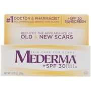 Mederma Scar Cream Plus SPF 30 Skin Care for Scars 0.7 oz, Pack of 3