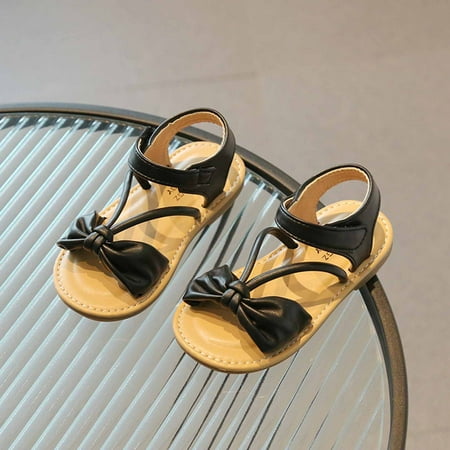 

Simplmasygenix Baby Girls Shoes Cute Fashion Sandals Soft Sole Clearance Summer New Slip Beach Peep Toe Braid