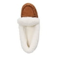 thumbnail image 3 of CHARTER CLUB Womens Beige Bow Accent Comfort Dorenda Slip On Leather Moccasins 5 M, 3 of 4