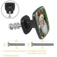 thumbnail image 3 of 4 Pcs Cabinet Handle Drawer Pulls Santa Claus Knobs with Screws Square Furniture Office Cabinet Knob Decoration, 3 of 7