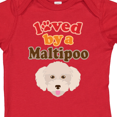 thumbnail image 4 of Inktastic Maltipoo Dog Gift Poodle Maltese Boys or Girls Baby Bodysuit, 4 of 5
