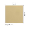thumbnail image 2 of Uxcell Origami Paper Double Sided for Art Craft Project Beginner 100 Sheets Khaki 3x3 inch, 2 of 5