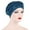 Blue Green, variant on Women Stylish Braided Plait Stretch Turban Beanie Hat Hair Head Wrap Elastic Cap