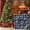 Blue, variant on 3.15 Inch 9-Piece Painted Silk Thread Balls - Colored Silk Wave Foam Decor, Christmas Tree Hanging Pendants for Festive Use