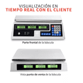 thumbnail image 3 of Báscula Comercial Digital 40 Kg Recargable Plateado, 3 of 5