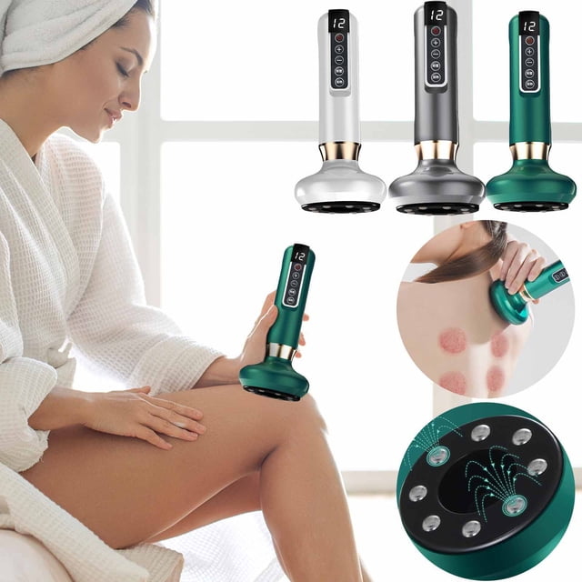 Vaidha Intelligent Negative Pressure Cupping Massage Instrument Scraping Instrument Vibration Brushing Beauty Instrument