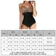 thumbnail image 2 of Traje de baño Tirantes finos Traje de baño Control de barriga Monokini Sin espalda para mujer FLhrweasw Para estrenar, 2 of 6