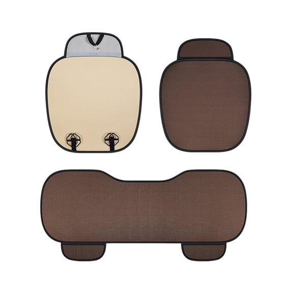 Coussin de Siège Auto Respirant et Antidérapant en Soie Glacée pour Conduite Confortable et Fraîche