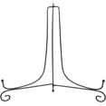 thumbnail image 1 of Iron Display Stand, Fydun 1 Piece 4"-12" Iron Easel Classic Plate Stand Heavy Strong Base Display Stand for Bowl Plate Picture Frame Book Stable Artwor(12 Inches), 1 of 2