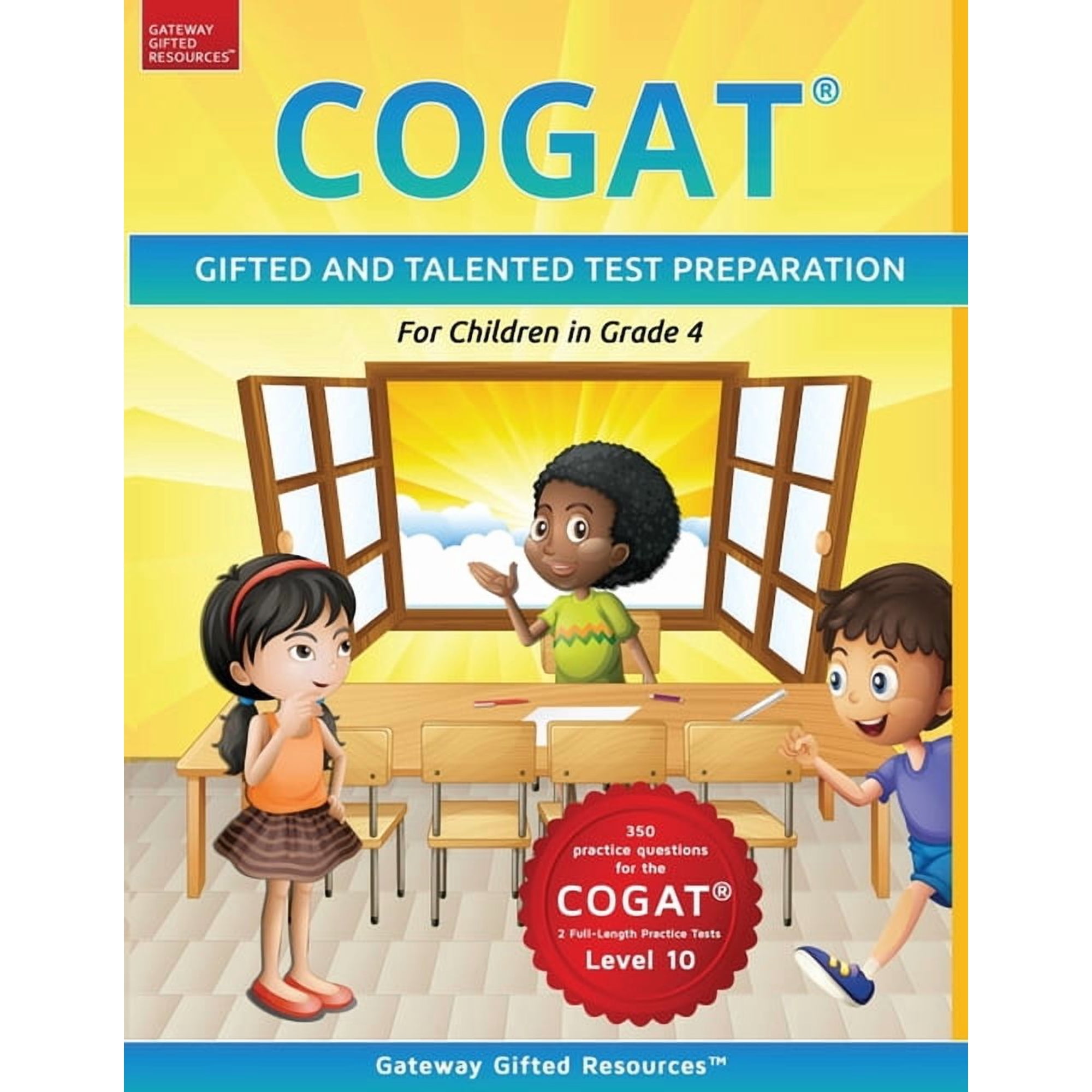 COGAT Test Prep Grade 4 Level 10, (Paperback)