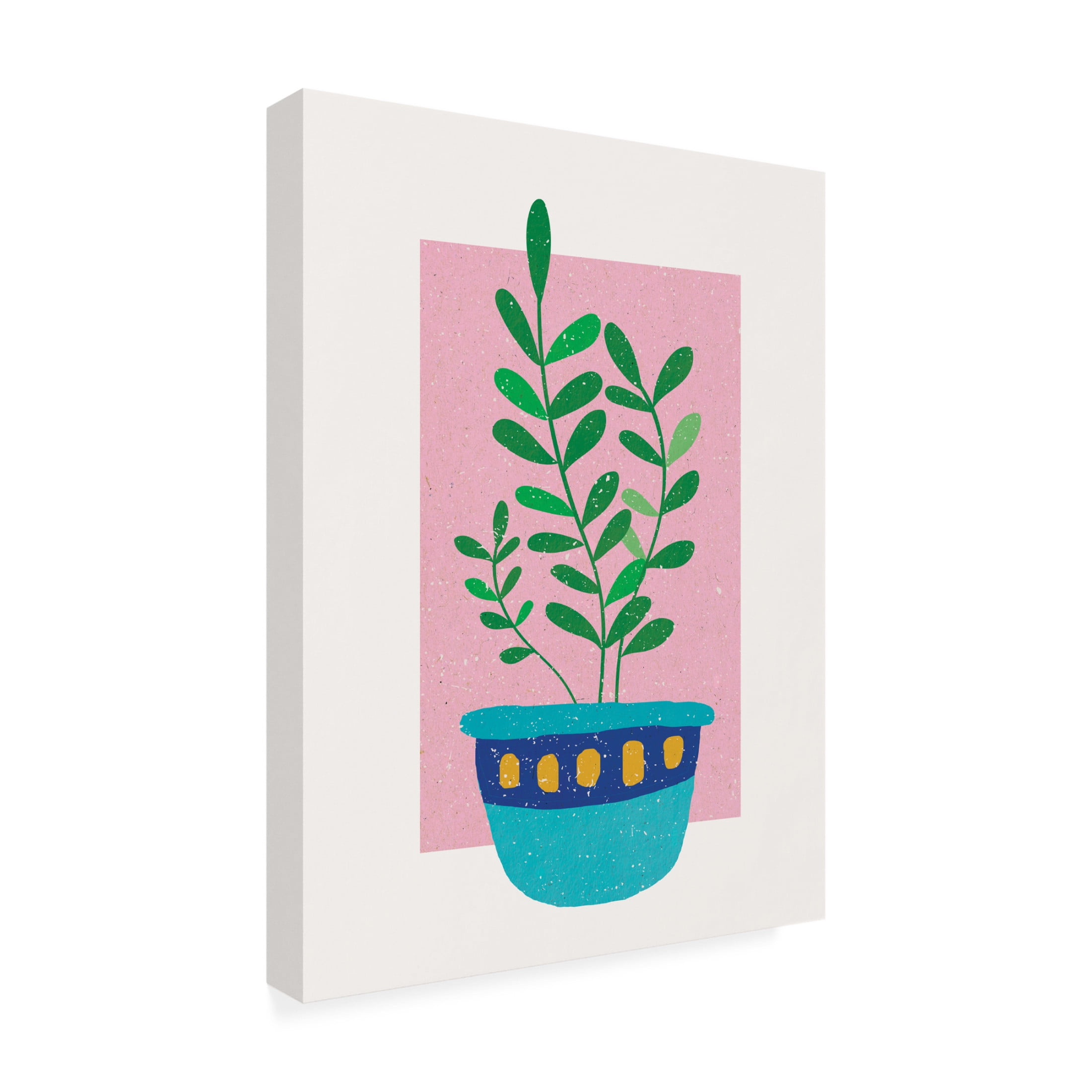 Trademark Fine Art Aylin Demir Plant in Sunset Canvas Wall Art