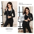 thumbnail image 5 of Tops de sauna para mujer, ropa para perder peso, sudor, ropa ajustada para Fitness, 5 of 5