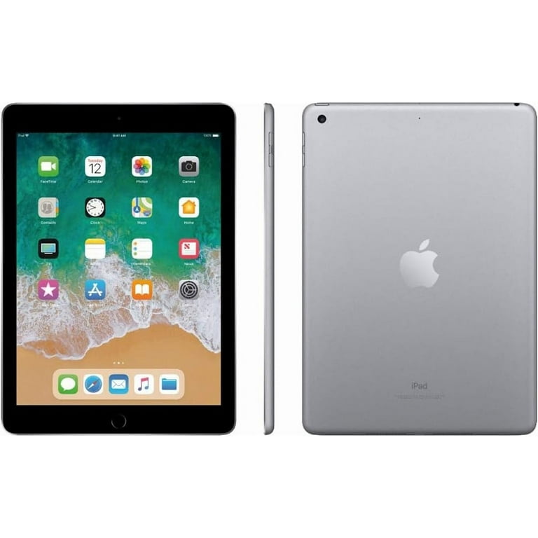 Restored Apple iPad 6th Gen A1893 (WiFi) 32GB Space Gray