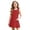 66Red112, variant on WERYOUNG Toddler Kids Girls Dresses Sleeveless Crewneck Solid Color Back To School Dresses For Girls Soft Sundress 3-4 Years