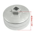 thumbnail image 3 of Unique Bargains S1209140 1/2" Square Drive CAP Type Oil Filter Socket Wrench 73mm 15 Flutes, 3 of 4