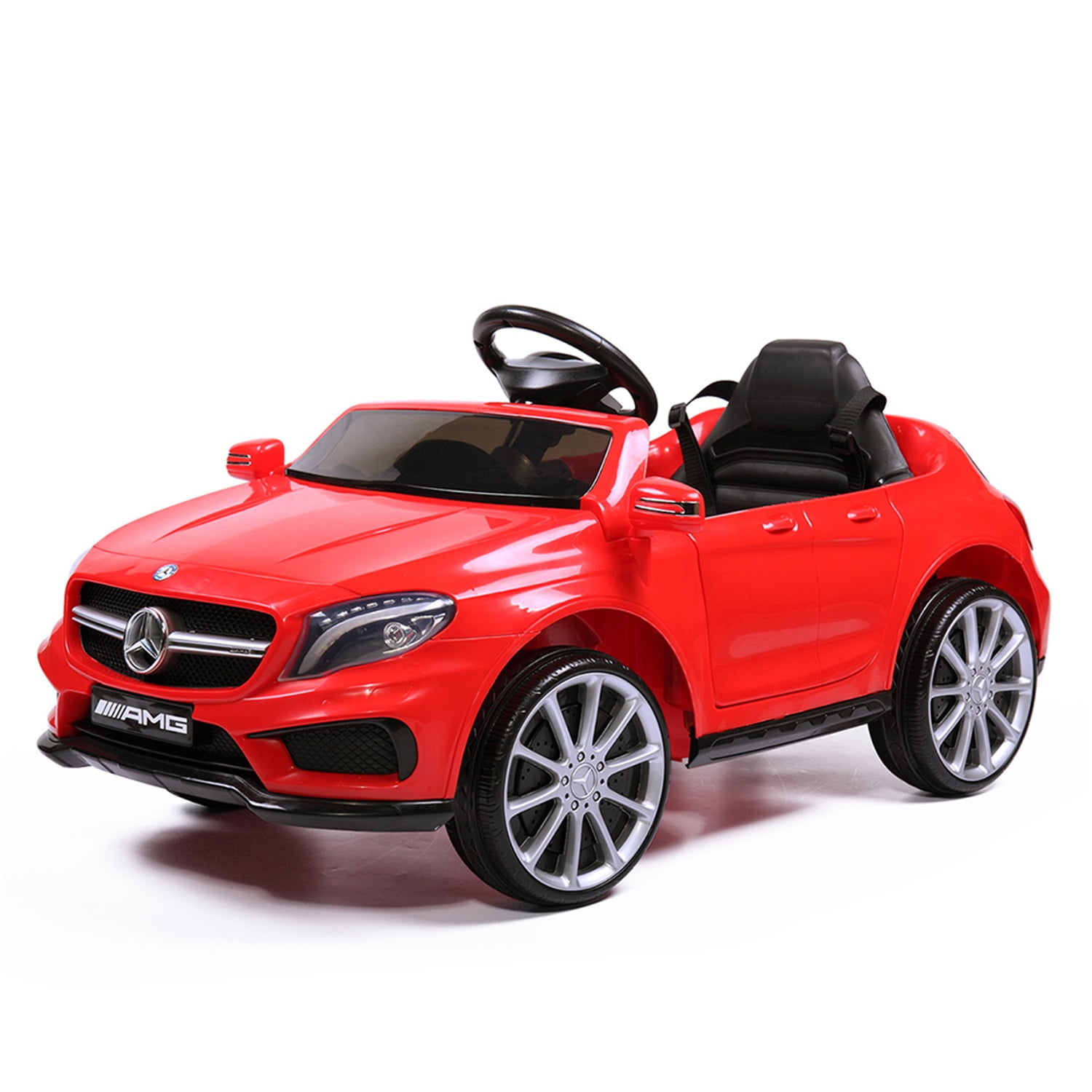 CIPACHO Licensed Mercedes Benz AMG, Electric Vehicle for Children 3-6, 6V Ride on Car with Parental Remote Control, MP3 Player Headlights, Red CIPACHO Licensed Mercedes Benz AMG, Electric Vehicle for Children 3-6, 6V Ride on Car with Parental Remote Control, MP3 Player Headlights, Red