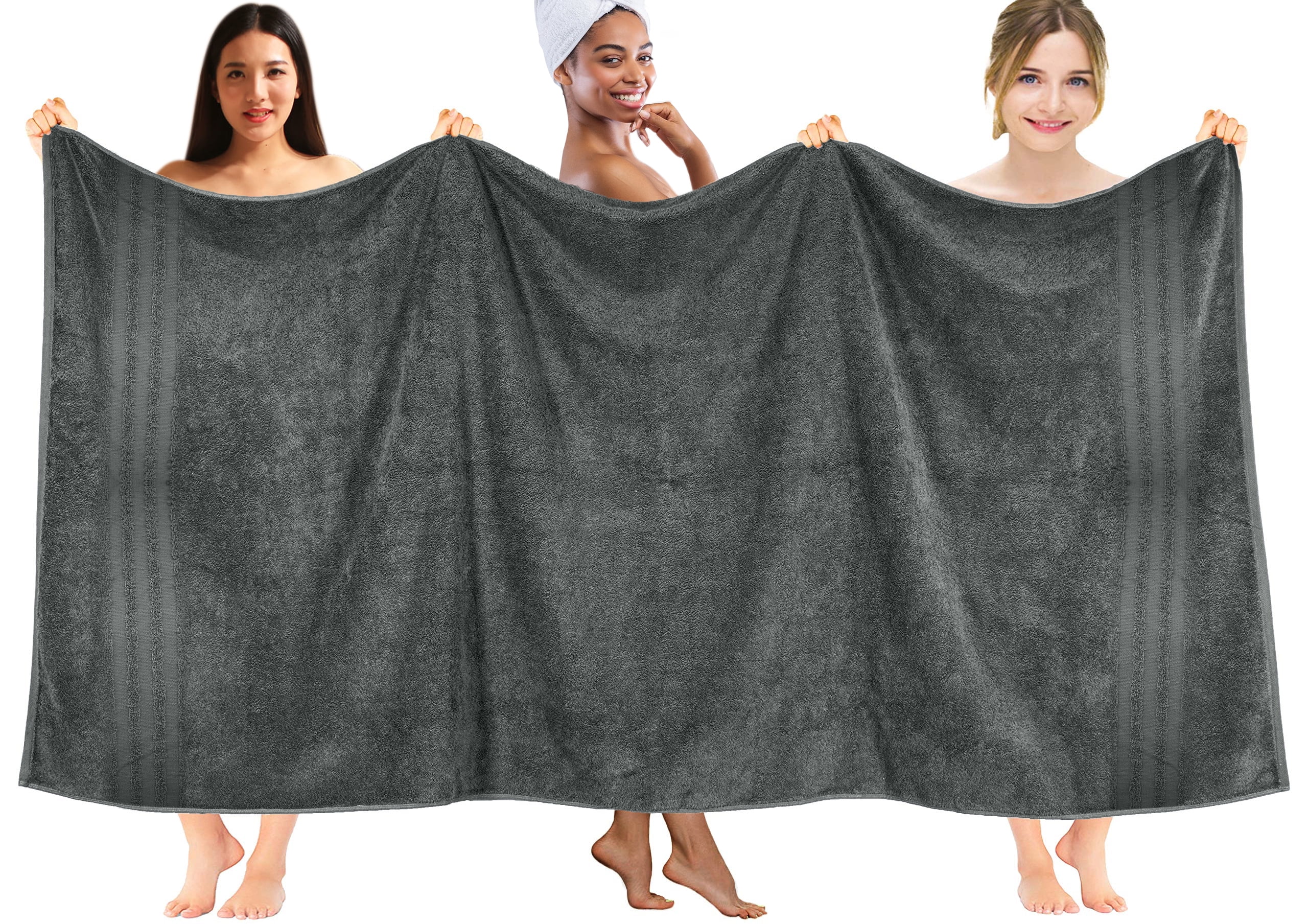 DAN RIVER 100% Cotton Luxury Oversized Bath Towel 40”x80” Clearance Pack of  1, Absorbent & Quick Dry Extra-Large Bath Sheet for Bathroom, Hotel, Spa,  Beach, Pool, Gym