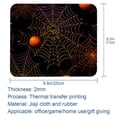 thumbnail image 5 of Spider Web Square 8.3x9.8 Inch Non-Slip Rubber Bottom Printed Mousepad Desk Mat Gaming Mousepad for Office and Gaming, 5 of 6