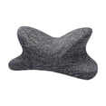 thumbnail image 1 of Almohada de viaje para el cuello con espuma viscoelástica, cómoda y transpirable, soporte para reposacabezas y relajación. Gris oscuro, 1 of 9