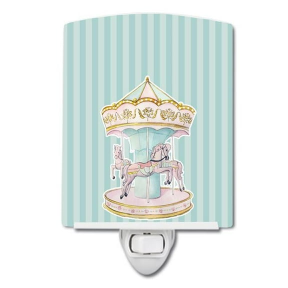 Carousel Ceramic Night Light