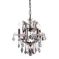 thumbnail image 1 of Elegant Lighting Elena 13" 4 Light Royal Crystal Chandelier, 1 of 1
