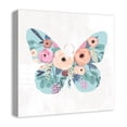 thumbnail image 2 of Creative Products Floral Butterfly 20x20 Canvas Wall Art, 2 of 5