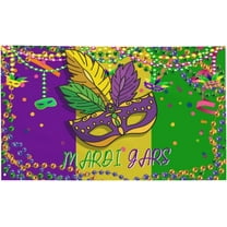 Mardi Gras Garden Flag Mardi Gras Flags 3x5 Ft Welcome Mardi Gras Garden Flag For Home Outdoor Indoor Garden Home Decoration Banner