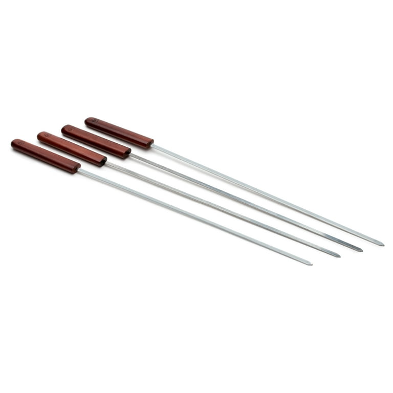 Outset Rosewood 22-Inch Stainless Steel Extra Long Locking BBQ