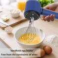 thumbnail image 3 of Double-head  milk frother blender handheld egg beater, household egg beater handheld baking tool automatic whisk, portable egg beater, cappuccino blender, 3 of 9