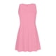 thumbnail image 4 of Vestido de Verano de Manga Corta para las Mujeres Mini Cuello Redondo Sólido, Moda Casual Poliéster de Fiesta, 4 of 4